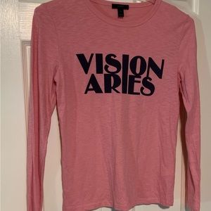 J Crew Vision Aries Long Sleeve T-Shirt